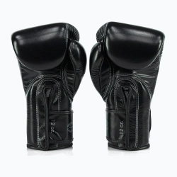 Боксёрские перчатки Fairtex Glory Kickboxing Competition Training Boxing black/silver