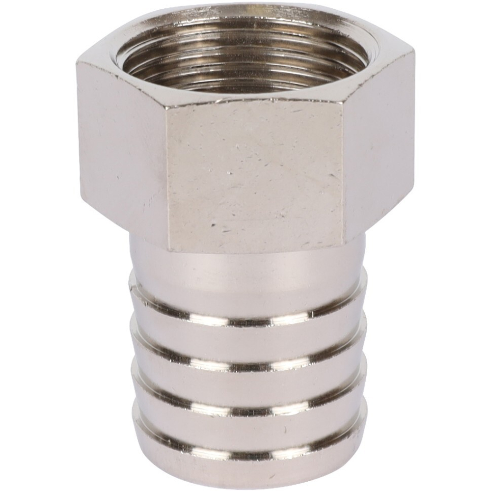 Штуцер ВР никелированный 3/4"x25 STOUT