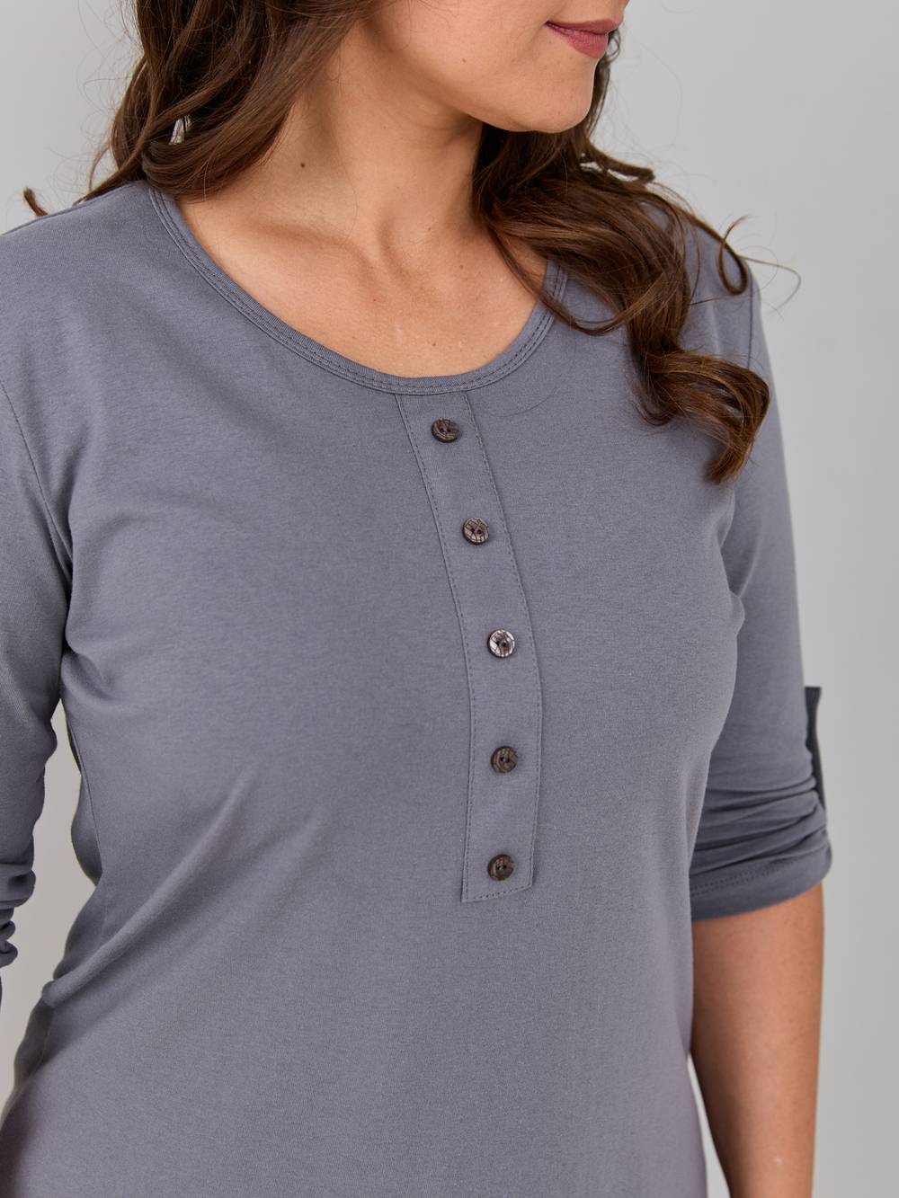 Лонгслив ЛНк-005/серый