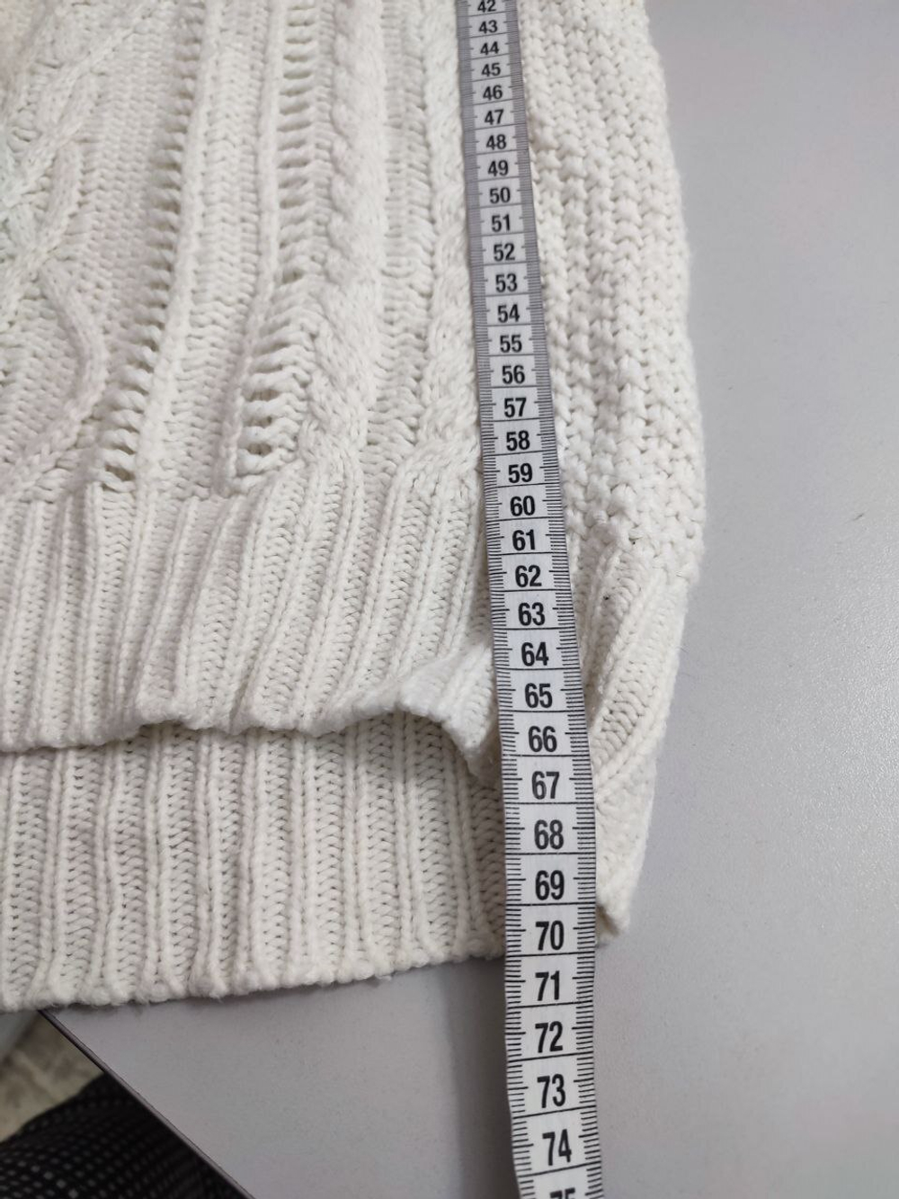 Джемпер Oodji  молочный 44 размер