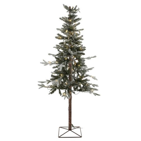 Елка искусственная "Муза" с подсветкой, L81 W81 H167/182 см, 582 ветки, 100 LEDламп, работает от сет