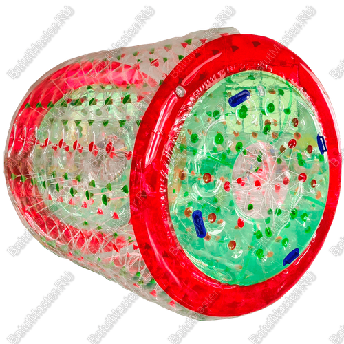 Аттракцион Водный роллер (Гидророллер) "Цветной" ПВХ, 2.4*2.2*2.2 м