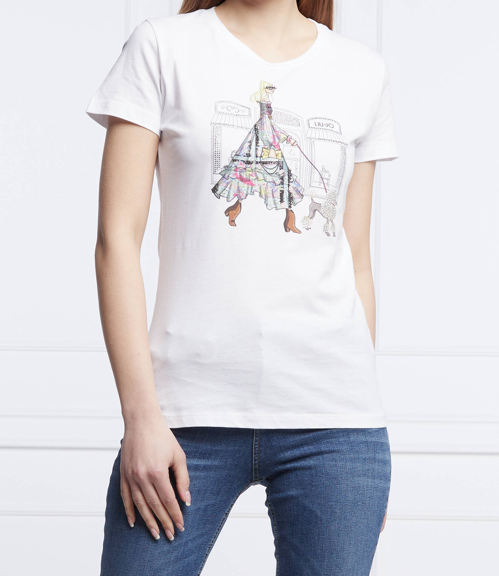 футболка Liu Jo - белый(WA2420 J5923)