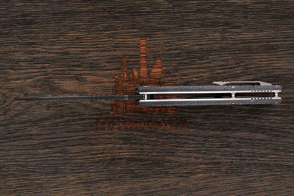 Нож складной QSP Locust, клинок 98мм, сталь 154CM, рукоять микарта