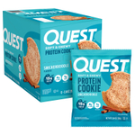 Quest Nutrition, протеиновое печенье, со вкусом печенья сникердудл, 12 шт по 58 г (2,04 унции)