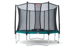 Батут berg favorit 430 с защитной сеткой comfort 430