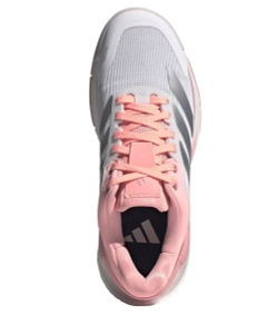 Женские кросовки для Padel Adidas Crazyquick Boost Padel W - cloud white/silver metallic/frozen turbo