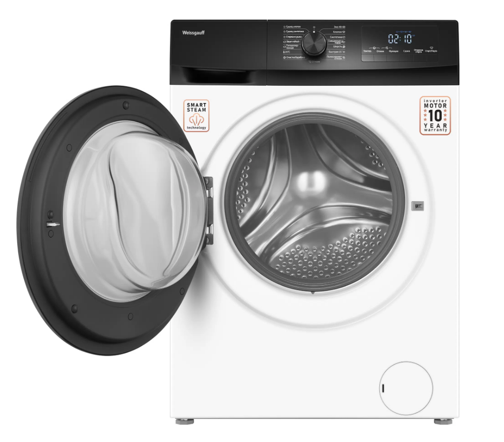 Стиральная машина Weissgauff WMD 6148 DC Inverter Steam (q)