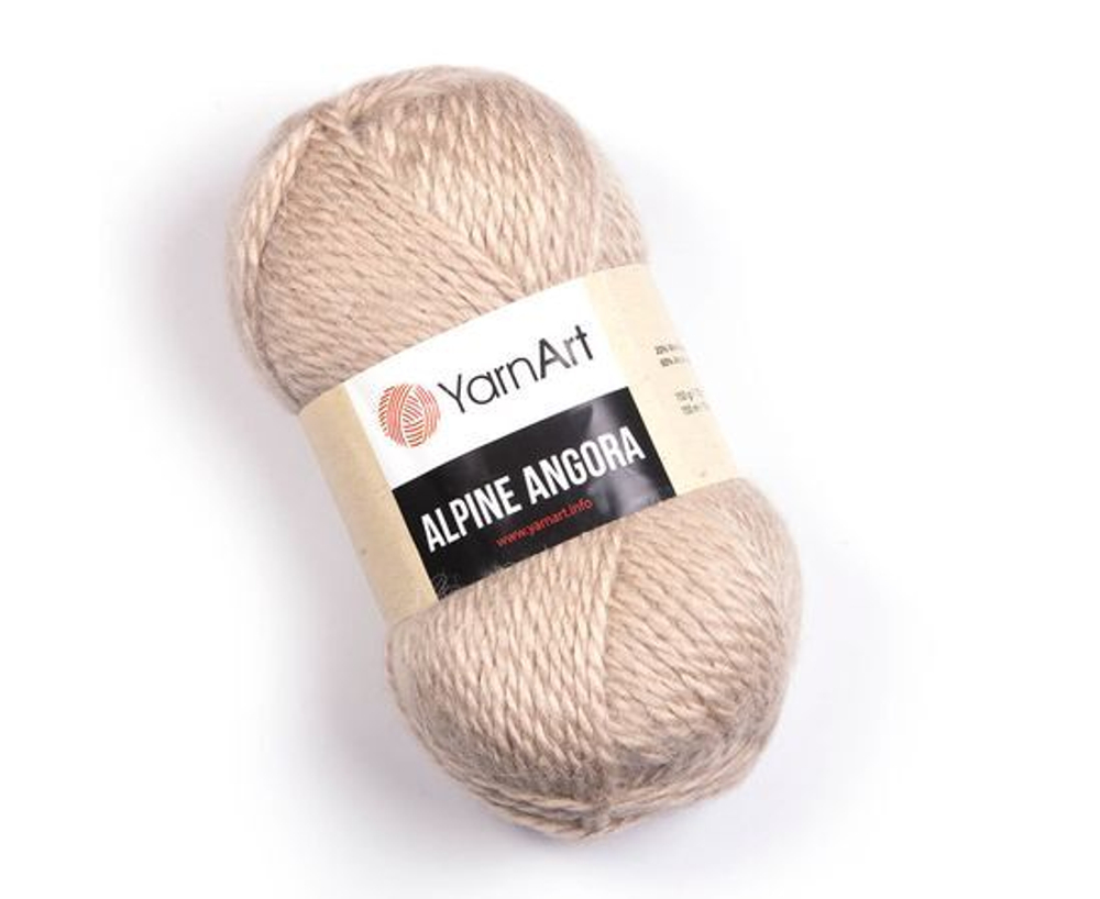 Пряжа Yarnart Alpine Angora (Альпин Ангора), 1 моток, 150 гр, 150 м.