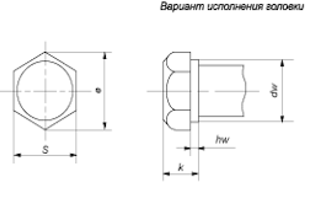 ГОСТ 7805-70 Болт с шестигранной головкой, класс точности A