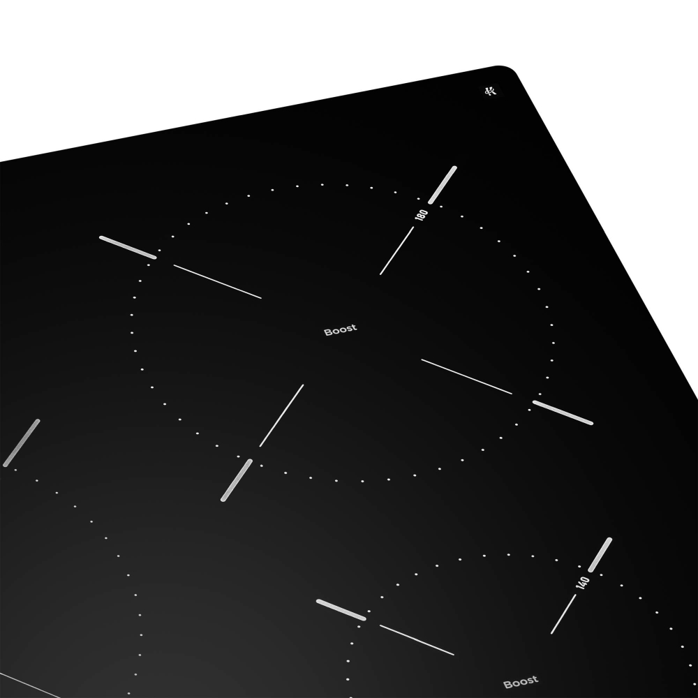 Индукционная варочная панель Meferi MIH755BK POWER фото 7