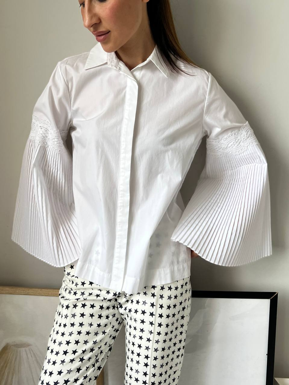 Хлопковая блузка Uterque, s/m
