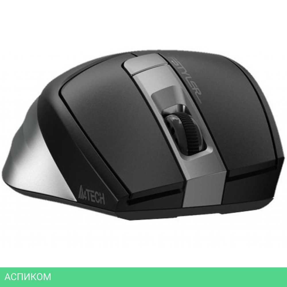 Мышь A4 Fstyler FG35 серый/черный