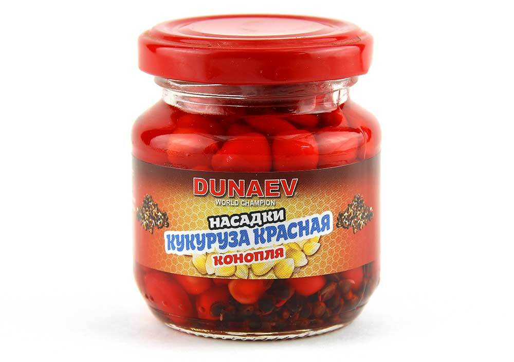 Насадка с/банка DUNAEV Кукуруза Красная 100мл конопля