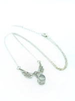 Цепочка с крыльями и проекцией Я тебя люблю на 100 языках