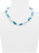 91002681 Колье Роман с камнем