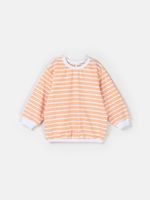 Свитшот облегченный "Полоска Персик"