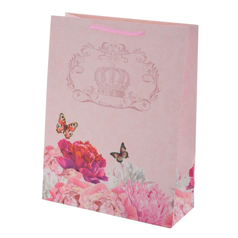 GAEM Пакет подарочный (бумага 210г/м2, блок микс 12шт), L18 W8,5 H24 см, 4в.