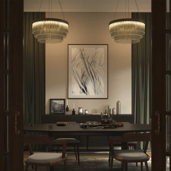 Подвесной светильник Maytoni MOD486PL-L38BSK