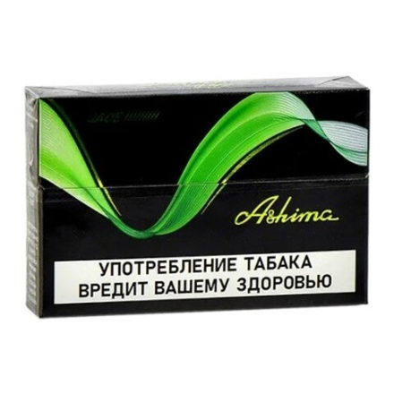 Ashima Black Jade - табак с яблоком и нотками трав (блок - 10 пачек)