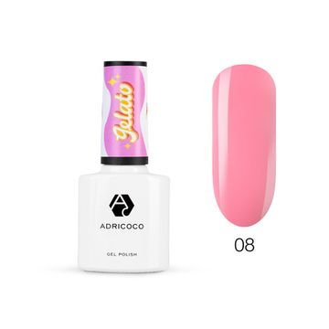 Гель-лак ADRICOCO Gelato 08 Клубничный маскарпоне (8 мл.)