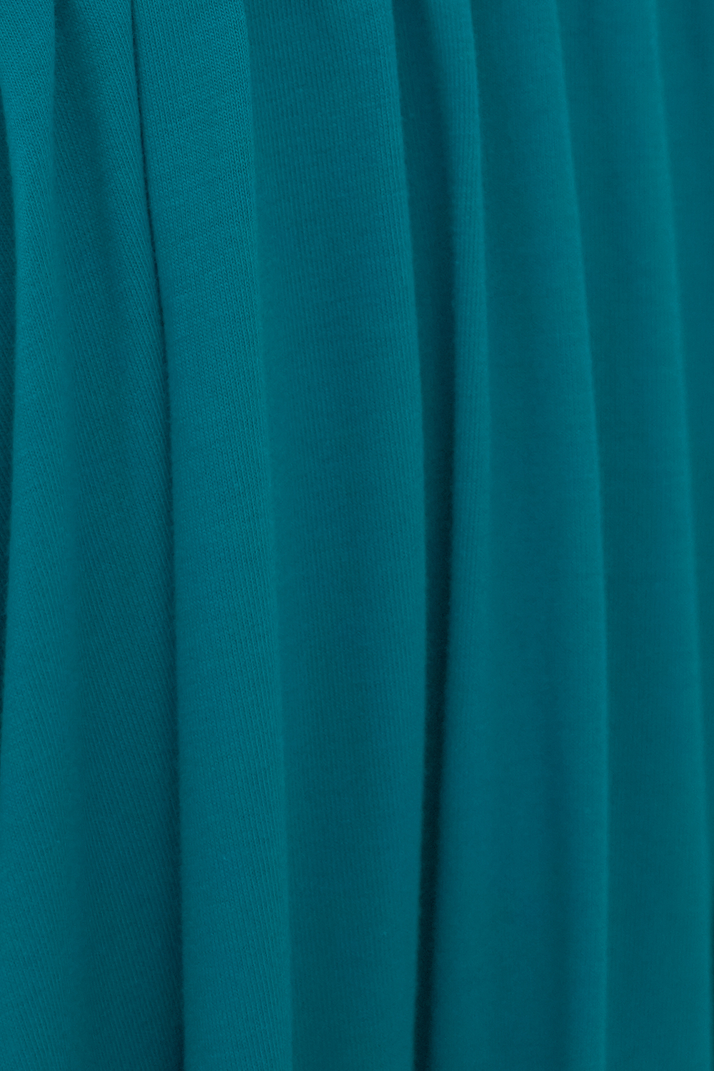 Тонкий хлопковый трикотаж цвета морской волны (147 г/м2)