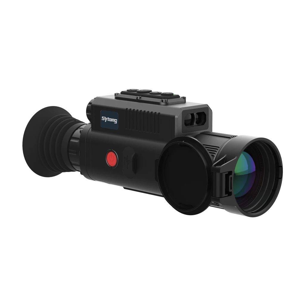 Тепловизионный прицел Sytong MM06-50LRF 640x512 — объектив крупным планом