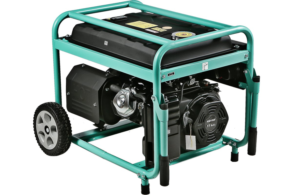 Бензогенератор Sturm 8000 ВА, AVR (Авто. Рег.Напр.), эл/ручн старт, 77 кг, бак 25л