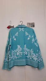 Куртка Soeurs Украшенный Расшитой Салфеткой/Light Green with Napkin Jacket зеленая