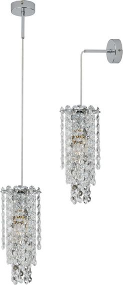Светильник подвесной-настенный Stilfort 2187/09/01P серия Rain of Crystal