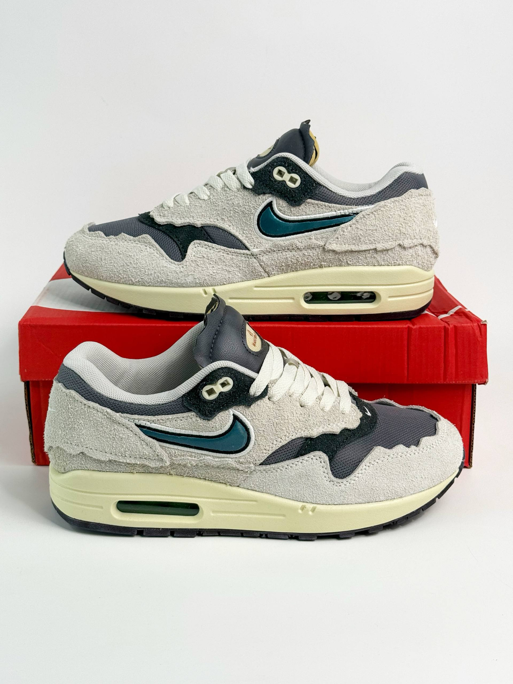 Кроссовки Nike Air Max 1 #B168 (сер.)
