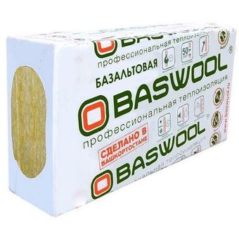 Базальтовая вата Baswool Флор П 180 (1200х600х50 мм)