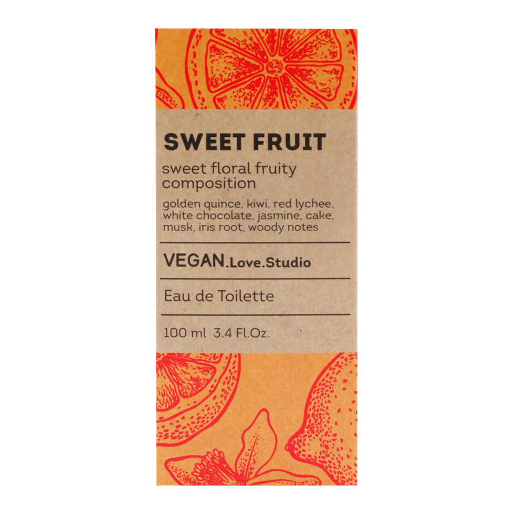 Вода туалетная Vegan Love Studio Sweet Fruit (Веган Лав Студио Свит Фруит) - 100ml for women