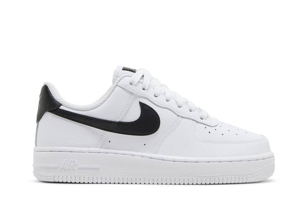 Кроссовки Nike Air Force 1 White Black (Женская размерная сетка)
