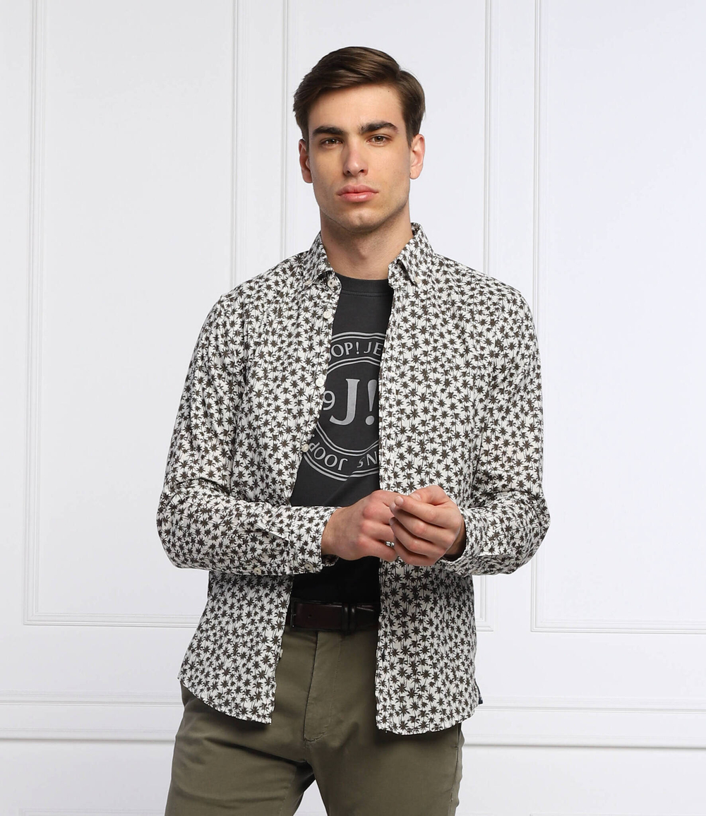 льняная рубашка 15 jjsh-19heli-w Joop! Jeans - белый(30031222)