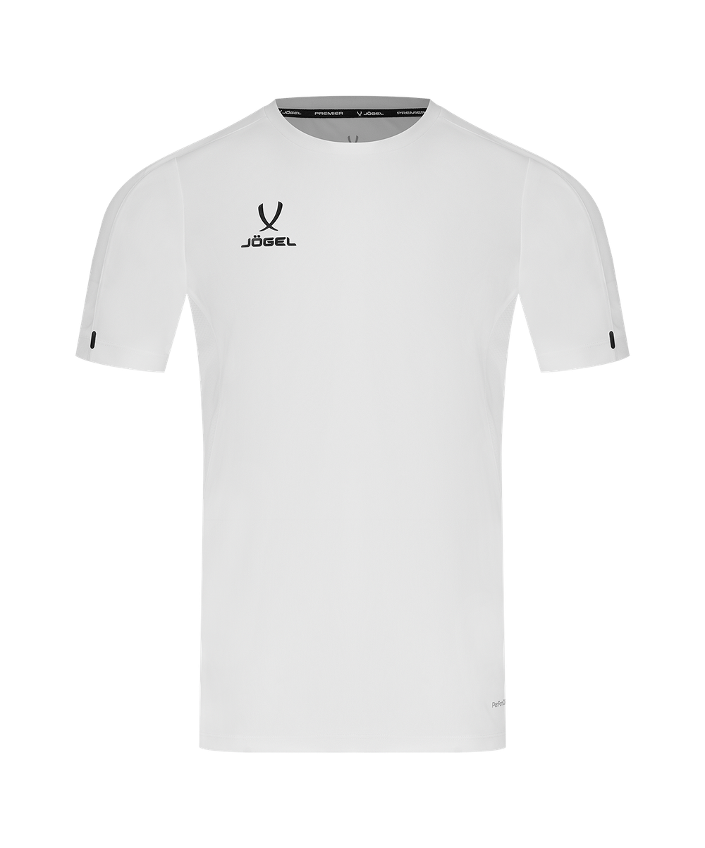 Футболка тренировочная JÖGEL PREMIER PerFormDRY Training Poly Tee, белый