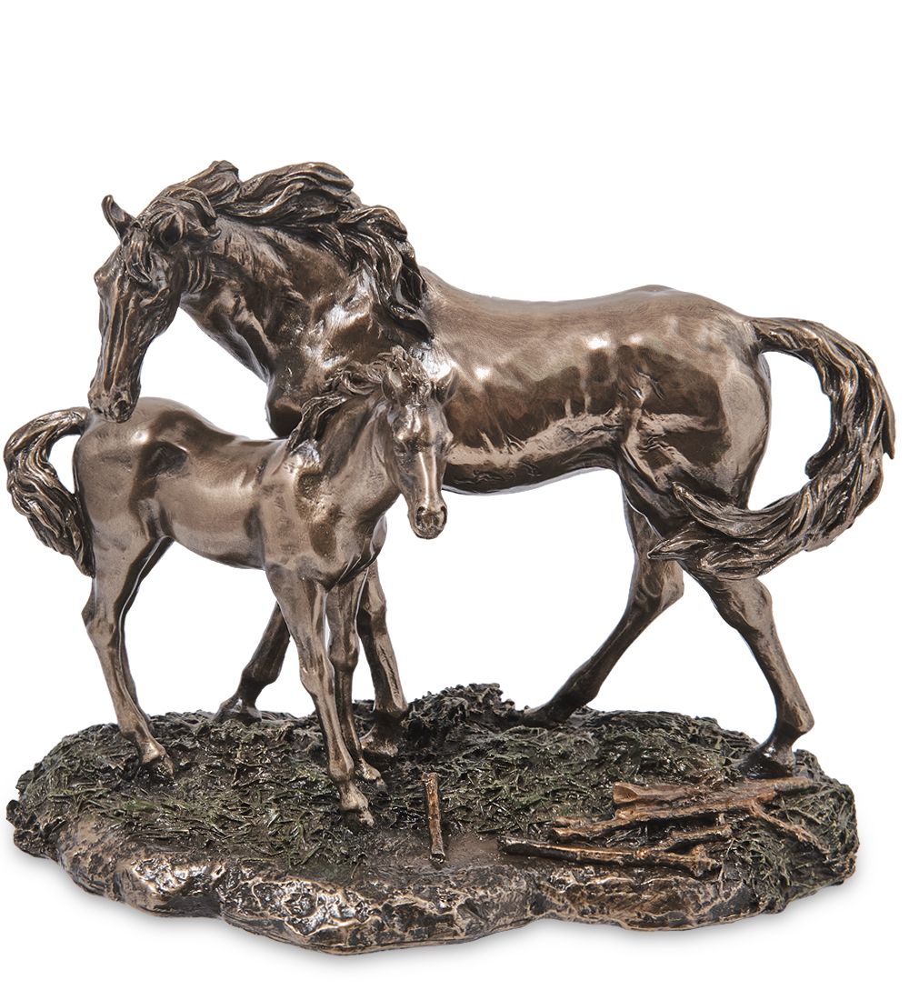 Veronese WS-1409 Статуэтка «Пара лошадей»