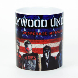 Кружка Hollywood Undead на фоне американского флага (125)