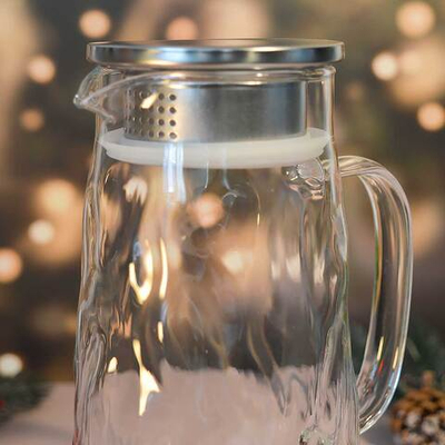 Кувшин с крышкой 1,5л, h24,2см, d10,5см, DMGPH-004