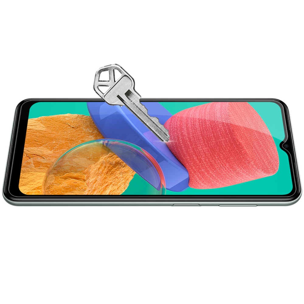 Защитное стекло 6D с олеофобным покрытием для Samsung Galaxy A13, M23, M33, A23, черные рамки, Veason