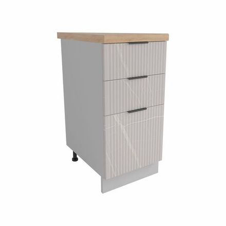 Кухня Модуль СМЯ 400 Монца Кварц бежевый