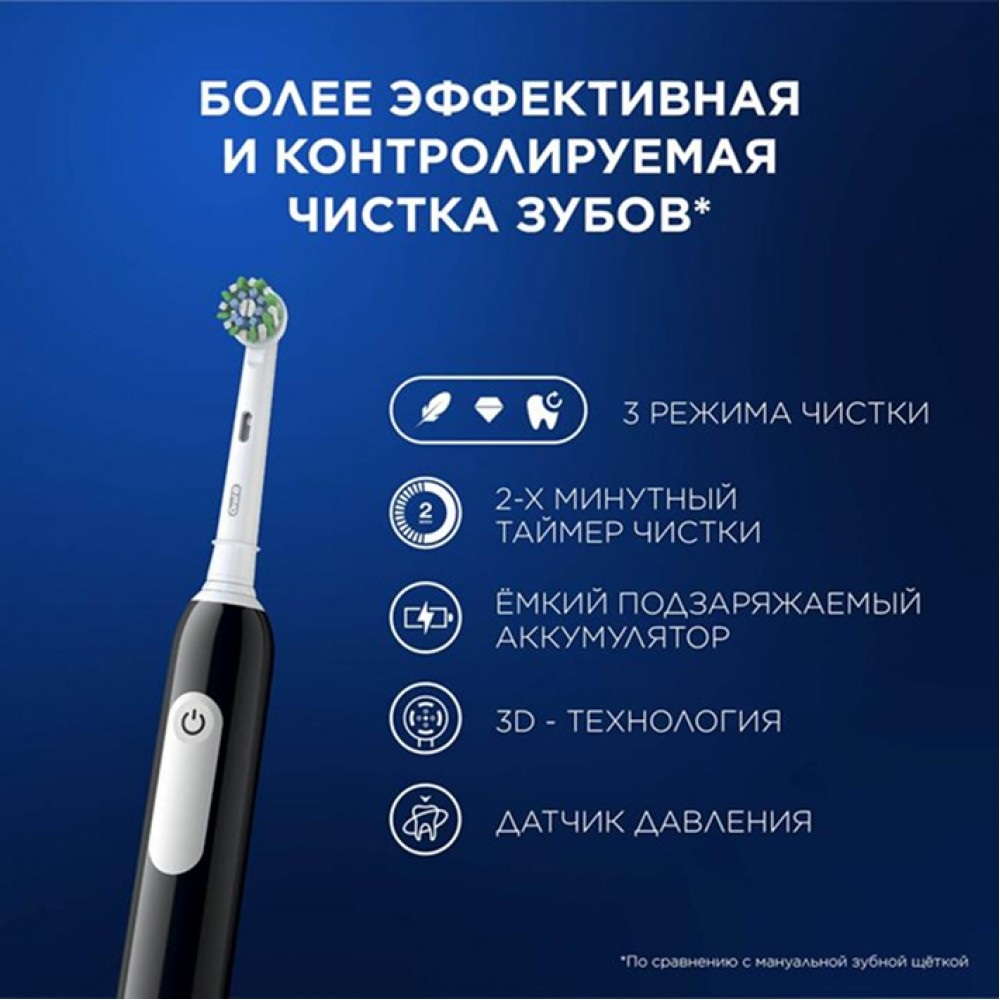 Электрическая зубная щётка Oral-B Pro 1 D305.513.3