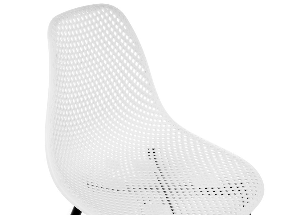 Стул на металлокаркасе Vero белый