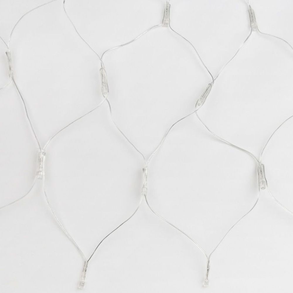 ULD-N2520-240-DTA WHITE IP20 Сетка светодиодная с контроллером. 240 светодиодов. 2.5х2 м. белая. IP20. провод прозрачный