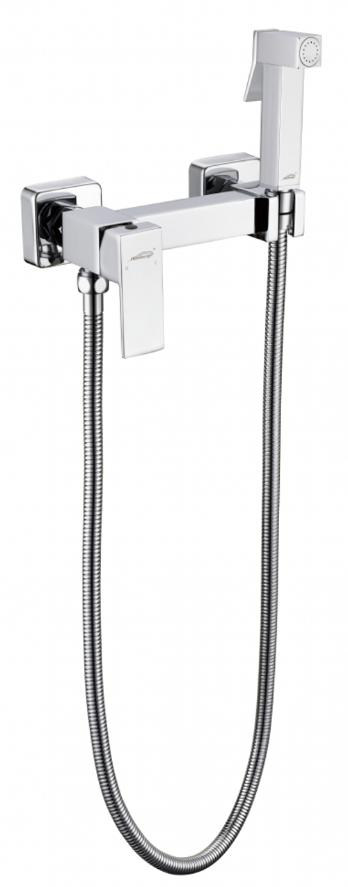 Смеситель с гигиеническим душем Grocenberg GB101N Хром