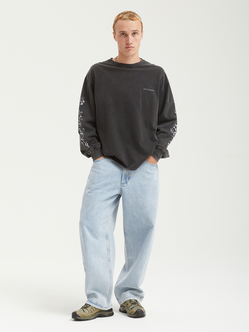 Мужские Джинсы Og Logo Baggy