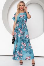 Платье Эрика (морская волна) Р11-1163/2 Nikol (Акция)