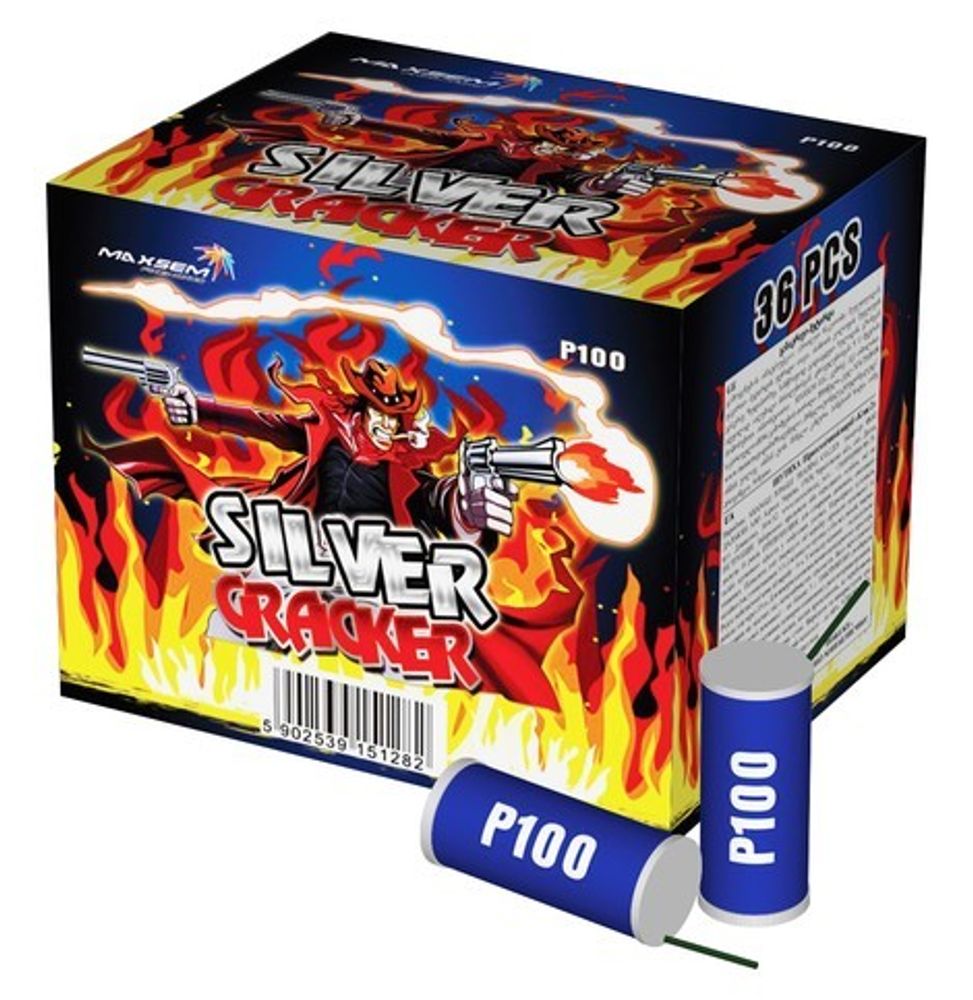 P100 SILVER CRACKER