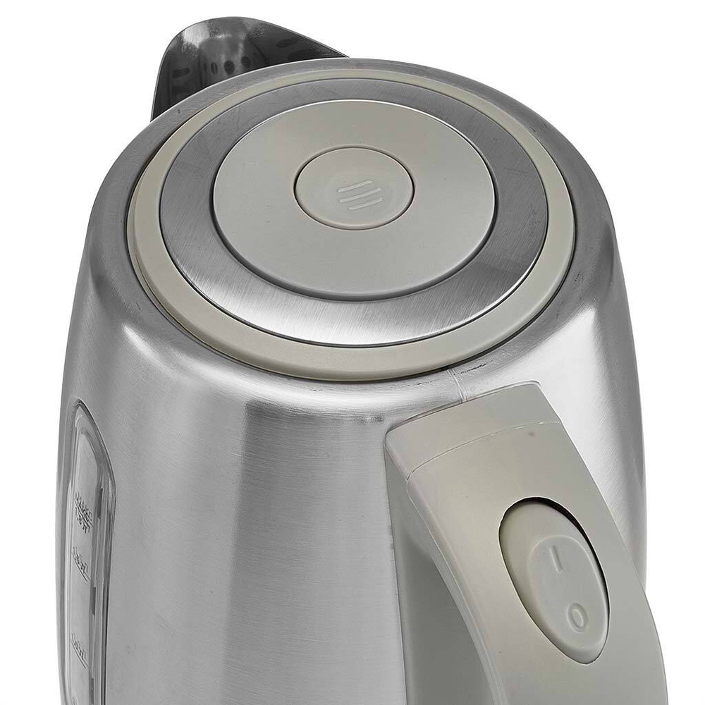 Чайник электрический 2000 Вт, 1,8 л DELTA LUX DE-1015 серый