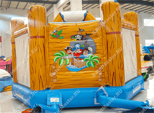 Коммерческий надувной батут "Весёлый пират"